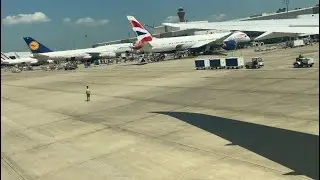 Pushback, Taxi, Takeoff, From Houston Intercontinental (IAH/KIAH) | Turkish Airlines Boeing 787-9
