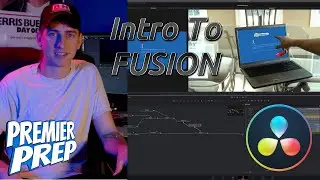 Introduction to Fusion in DaVinci Resolve 18.5 | UI - Planar Tracking - Green Screening