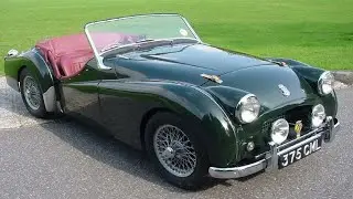 1953 / 55 Triumph TR2 - 50's Classic Cars - Introduced 1953 thru 1955