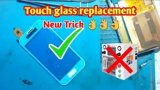 Touch Glass replacement Without Oca Machine | mobile combo repair