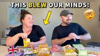 Americans Try Nostalgic British Sweets | Your Childhood Favourites!