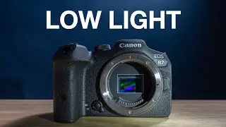 Canon R7 - Low Light Performance (With R5C Comparison)