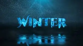 Frozen Winter Logo Reveal - After Effects Template