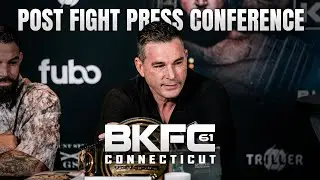 BKFC 61 RIVERA vs STRAUS POST-EVENT PRESS CONFERENCE | LIVE!