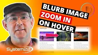 Divi Theme Blurb Image Zoom On Hover 👈👈👈👍