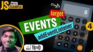 Events in JavaScript with Example Calculator | Mastering JavaScript Events Magic | P 4  हिंदी / اردو