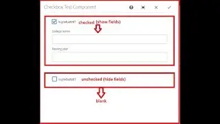 79. Show/hide dialog fields with a Checkbox in AEM.