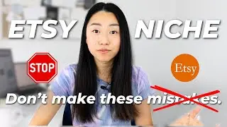 How to find your digital product NICHE on Etsy 👀 don't make these beginner mistakes.