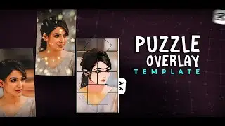 Me In Love With You Puzzle Overlay Transition CapCut Template / capcut editing