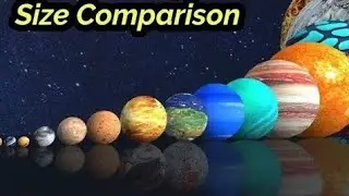 planet break | Solar System Planet Size Comparison | 3D