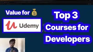 Best Udemy courses for Web Development | Top 3 Udemy courses | Best Value for Money | Shanjai raj