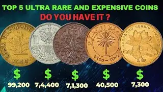 MOST EXPENSIVE AND ULTRA RARE TOP 5 COINS WORTH MILLION DOLLARS .