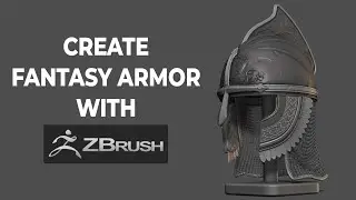 Creating Fantasy Armor with ZBrush - Bas Relief, Dynamics, New Scribe Brush & More in Action!