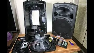 Biggest battery powered portable speaker look inside