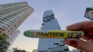 Graffiti test with Wekman Markal industrial solid marker