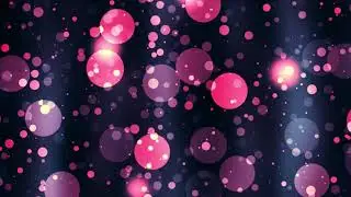 Colourfull Bokeh Particles Motion Background | VFX FOOTAGE