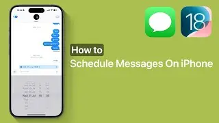 How To Schedule Text Messages On iPhone or iPad (iOS 18)