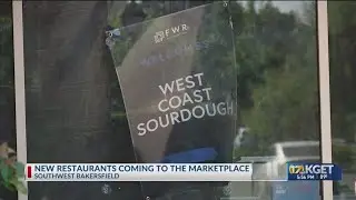 New restaurants coming to The Marketplace