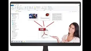 How to Merge/Add Multiple Images in One PDF File (No Software)
