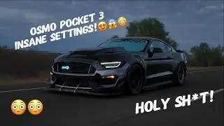 The BEST osmo pocket 3 SETTINGS possible for rolling shots!!!! YOU CANT FIND BETTER! (Tutorial) ￼