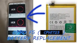 Battery replacement Oppo F5/A75 (Model: CPH1723)