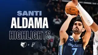 Santi Aldama Highlights vs San Antonio Spurs