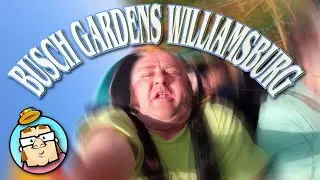 Riding All the Coasters I've Never Rode Before At Busch Gardens Williamsburg - Summer 2024