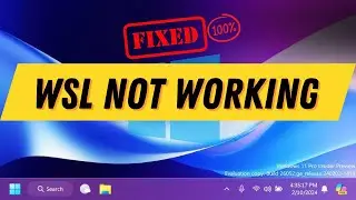 Fix WSL Not Working in Windows 11 (Step-by-Step)