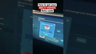 HOW TO REDEEM YOUR MULTI VERSUS BETA CODE