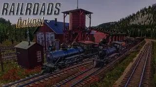 Railroads Online (s2e10) - Разгружаем уголь и строим Большое Депо