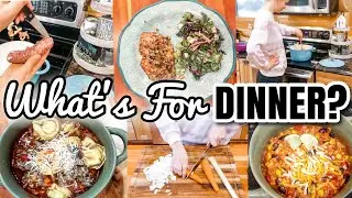 WHAT’S FOR DINNER? | COOK WITH ME | FOUR EASY BUDGET FRIENDLY MEALS 2020 | JULIA PACHECO HOMEMAKING