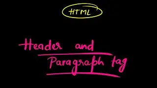 Heading and paragraph tag | Html tutorial in Hindi and Urdu