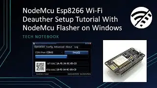 NodeMcu Esp8266 Wi-Fi Deauther Setup Tutorial