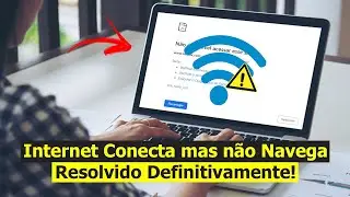 Internet Conecta mas não Navega - Como Resolver (Solução)