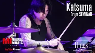 Katsuma Drum Seminar@MI TOKYO [Digest]