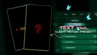 Top 5 Alight Motion Text Effect | Ae Like Text Effect Preset |