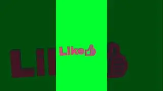 green screen like button | like button green screen