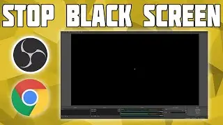 OBS Google Chrome Black Screen Glitch! Chrome Window Capture fix for OBS!