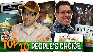 10 Board Games Being Played NOW - "People's Choice" Board Game Picks!