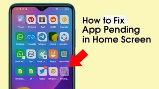 How to Fix "App Pending Problem in Home Screen" Android #shorts