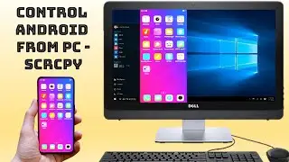 How to mirror android screen to PC - SCRCPY - FREE, NO ROOT, NO LIMITS