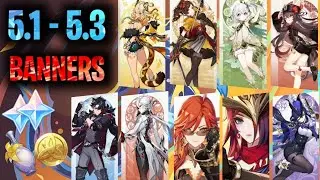 NEW UPDATE! 5.1 BANNERS CONFIRMED! NEXT BANNERS GENSHIN IMPACT #mavuika #xilonen #arlecchino #natlan