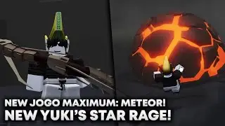 NEW YUKI STAR RAGE + Maximum:Meteor IN THIS ROBLOX JJK GAME!