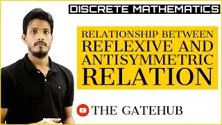 Relation between reflexive and antisymmetric relations | Discrete Mathematics