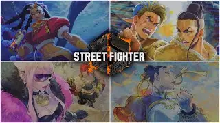 STREET FIGHTER 6 - All Characters Arcade Endings SF6