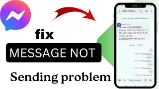 How to fix message not sending problem 🔥 message not send check option issue solve