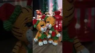 🐯 Тигр крючком 🐯 Смотрите на моём канале подробный мастер-класс 🐯