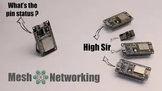 Mesh Networking demo on ESP8266 & ESP32 | LCSC