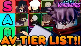 TIER LIST COMPLETA UPDATE 1 ANIME VANGUARDS!! RAID, TORNEIO, INFINITE, STORY!!