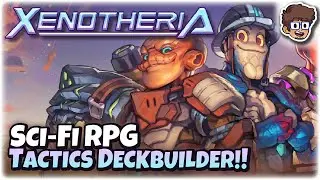 Sci-Fi Deckbuilding Tactics RPG!! | Lets Try Xenotheria